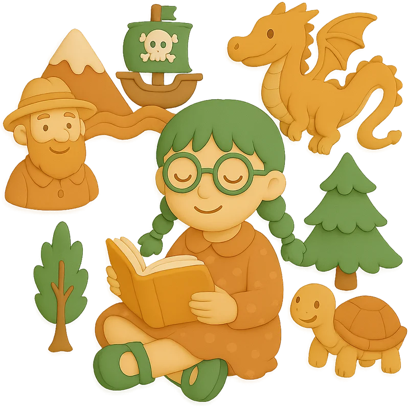 Pełne przygód motywy opowieści