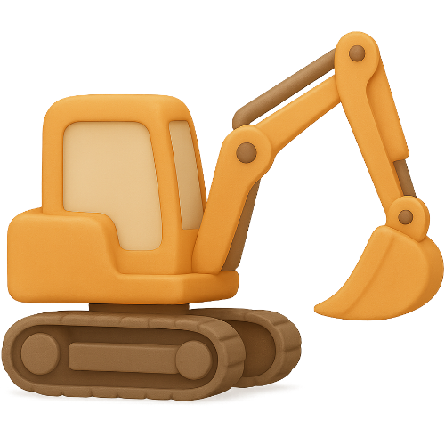 Personalizowana książka dla dzieci o maszynach budowlanych pełna przygód