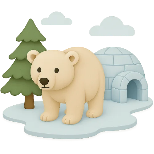 Spersonalizowana książka dla dzieci o przygodzie na Biegunie Północnym