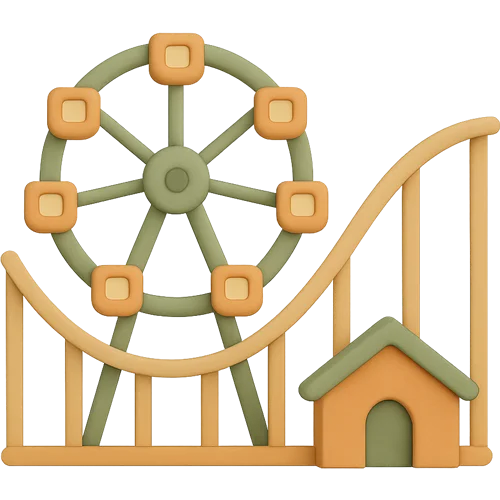 Wyjątkowa książka personalizowana dla dzieci o wizycie w wesołym miasteczku