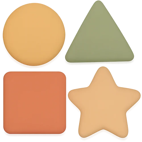 Spersonalizowana książka dla dzieci o kształtach i kolorach pełna magii