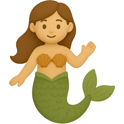 Gepersonaliseerd kinderboek o syrenach – Twoje dziecko jako bohater