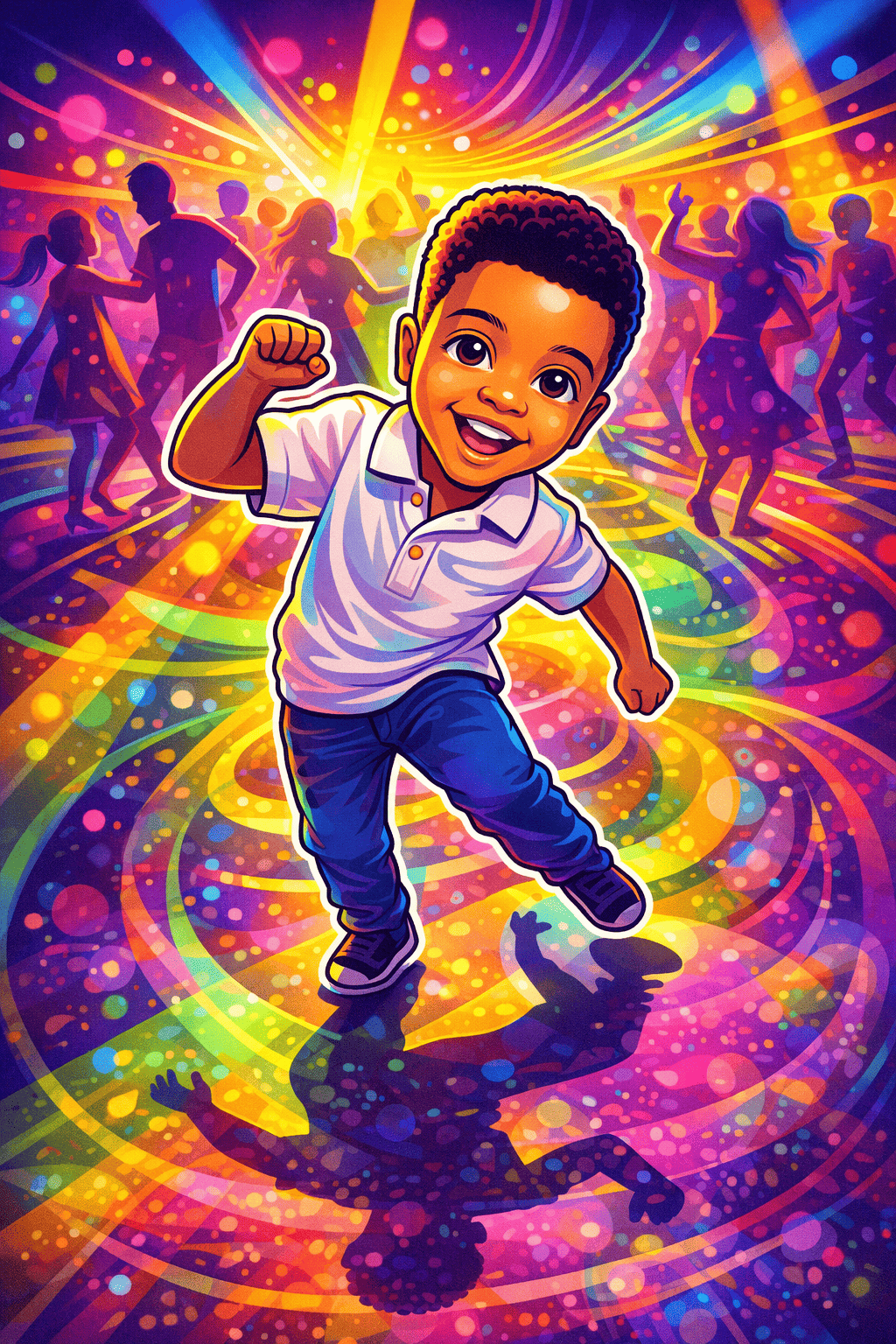 Ilustracja dla Cienie na podłodze tanecznej