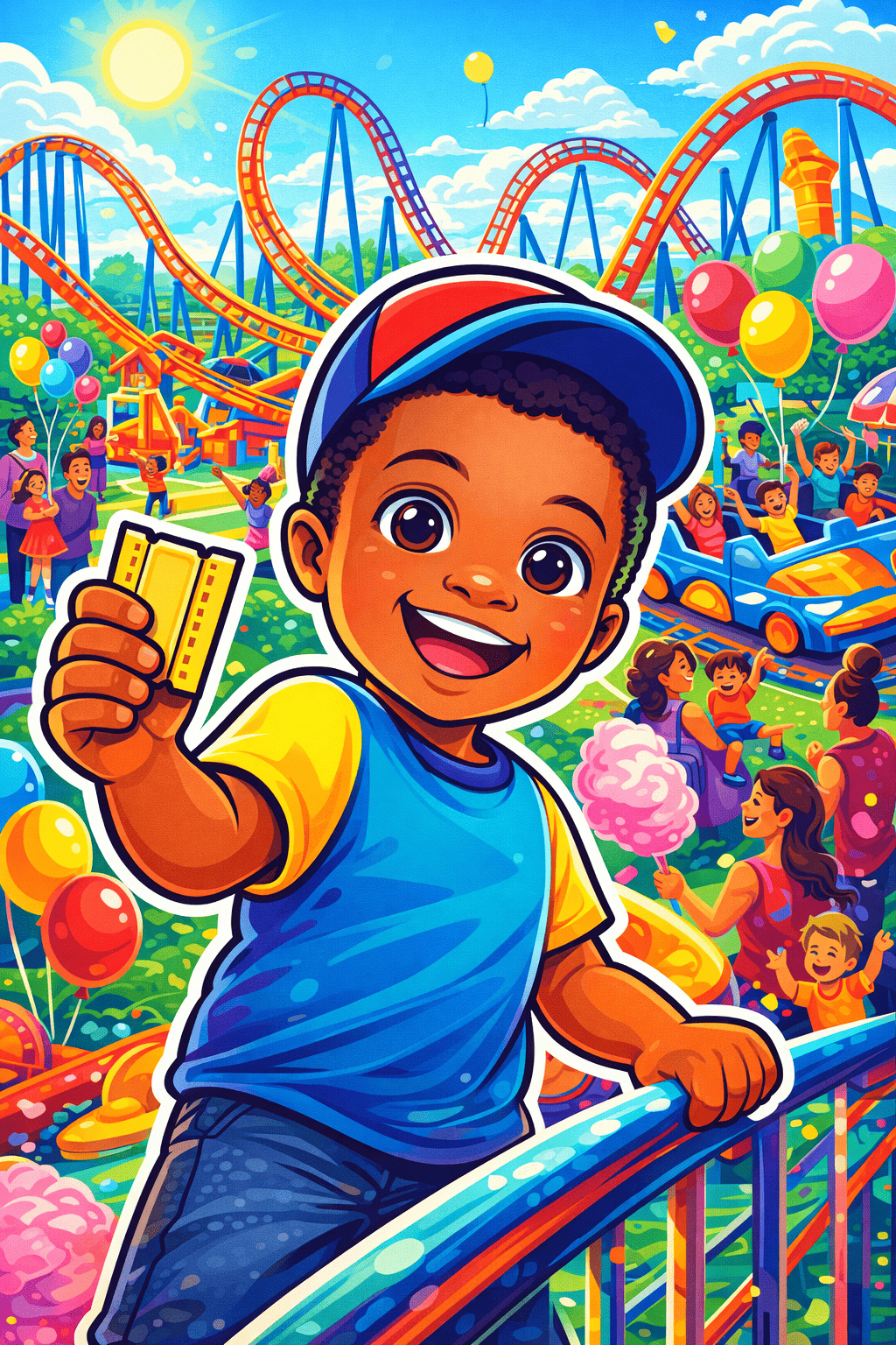 Dzień pełen kolejek górskich