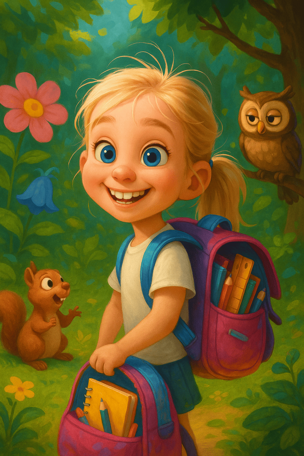 Przygody plecaka szkolnego