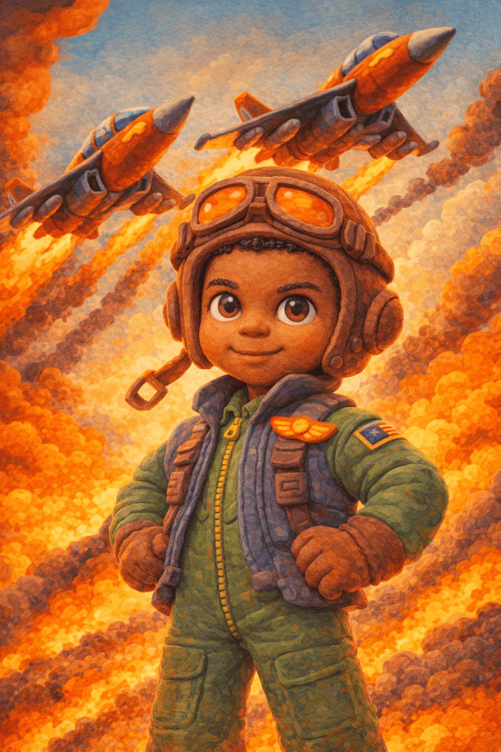 Myśliwce płomienie na misji